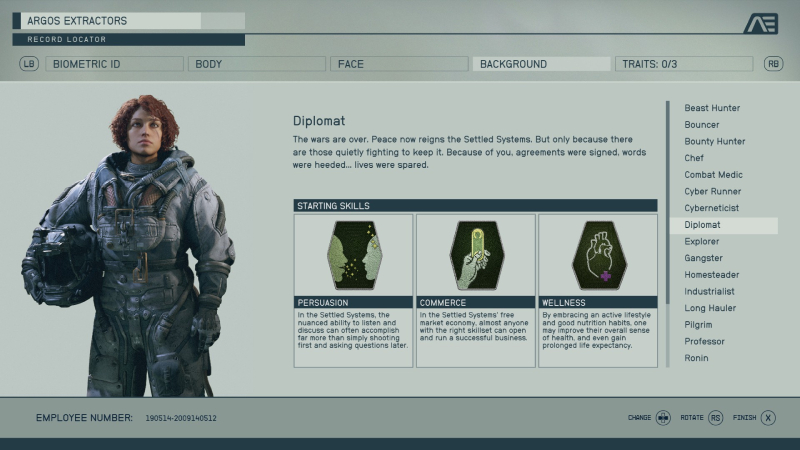 Diplomat Background