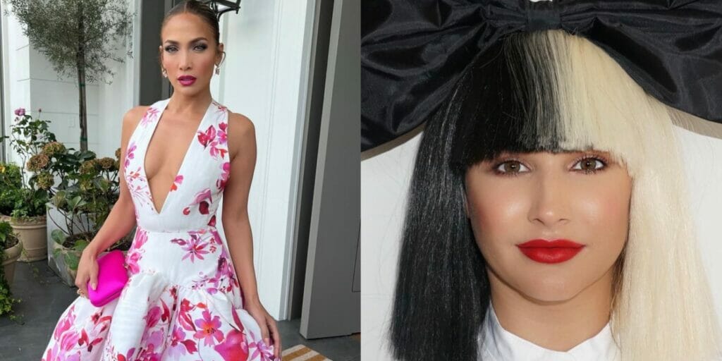 Sia and Jennifer Lopez, Jennifer Lopez and Sia photos