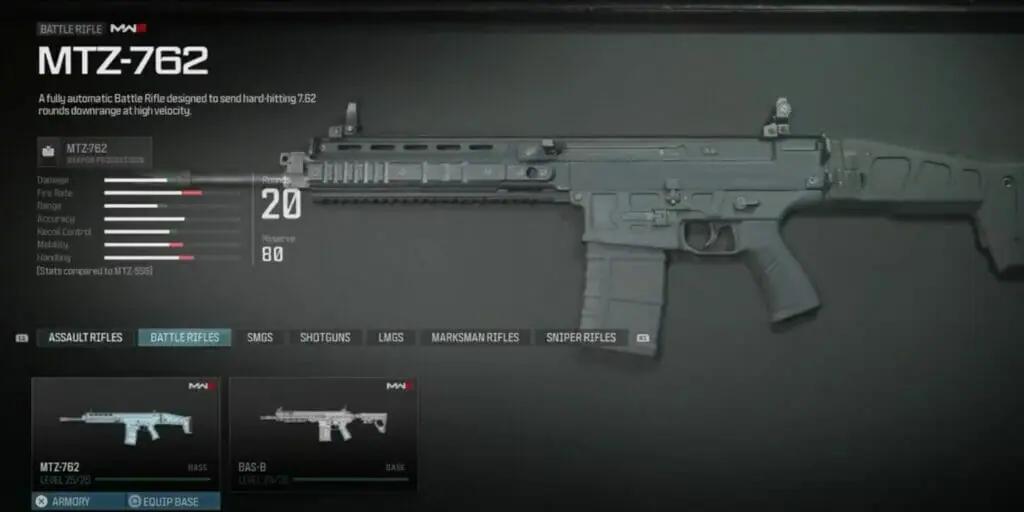 Modern Warfare 3 Multiplayer Weapons