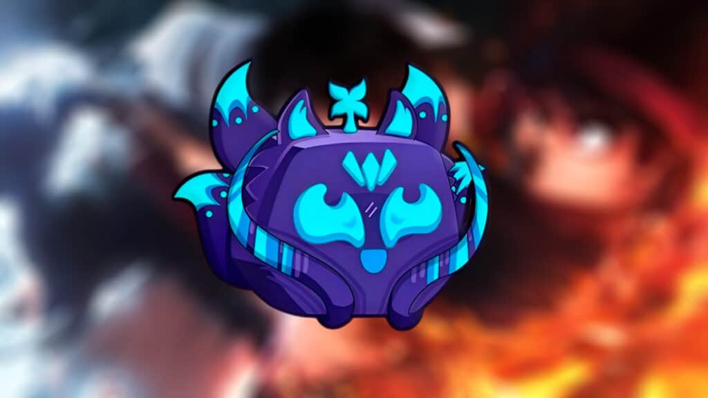 The Kitsune Fruit icon in Blox Fruits.