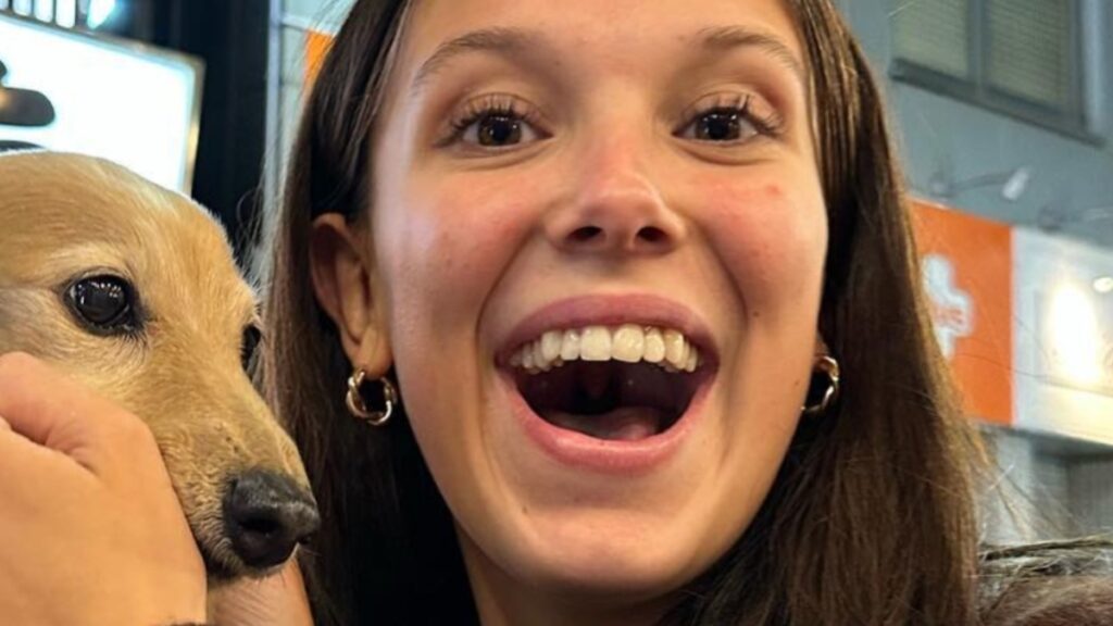 Millie Bobby Brown smiling