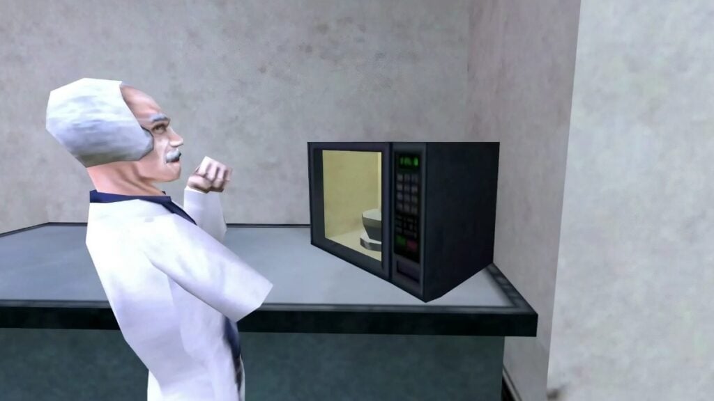 Half-Life microwave