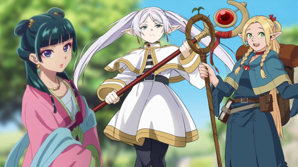 Best Waifus of the Winter 2024 Anime Season Mao Mao, Frieren, and Marcille