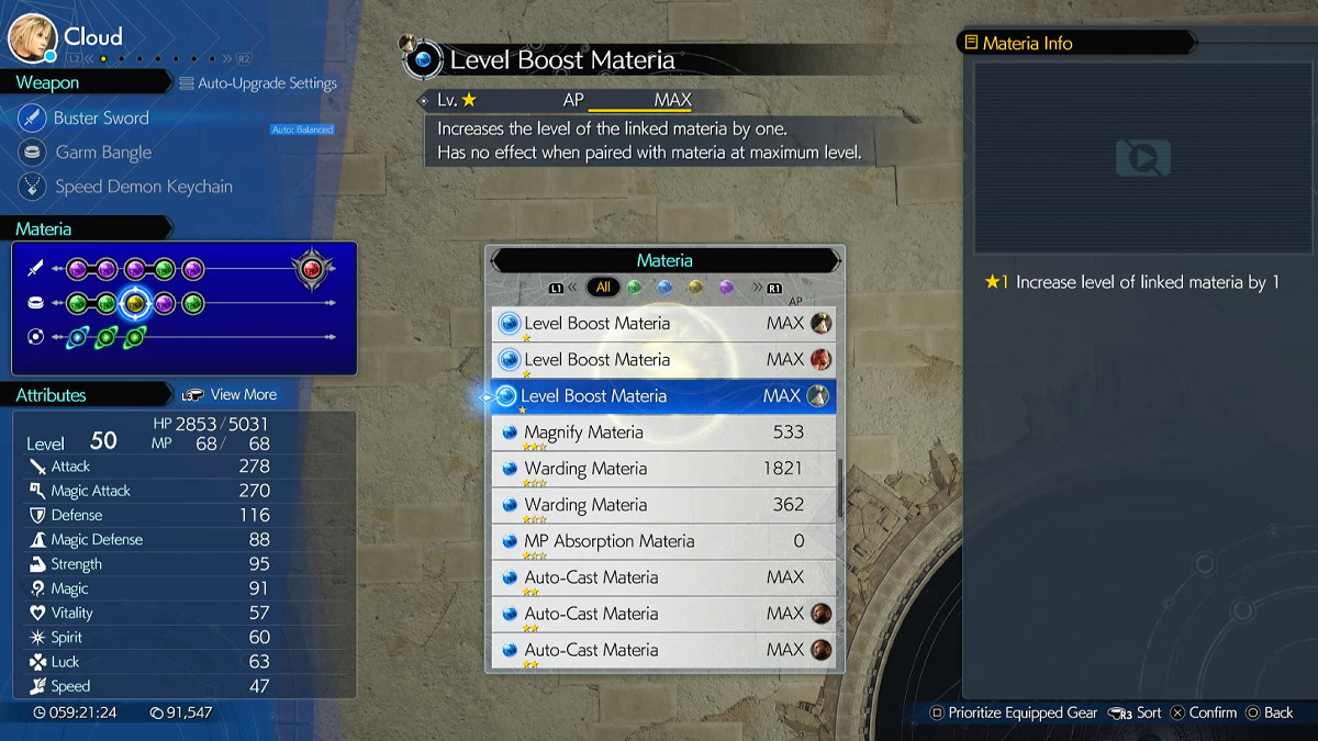 Level Boost