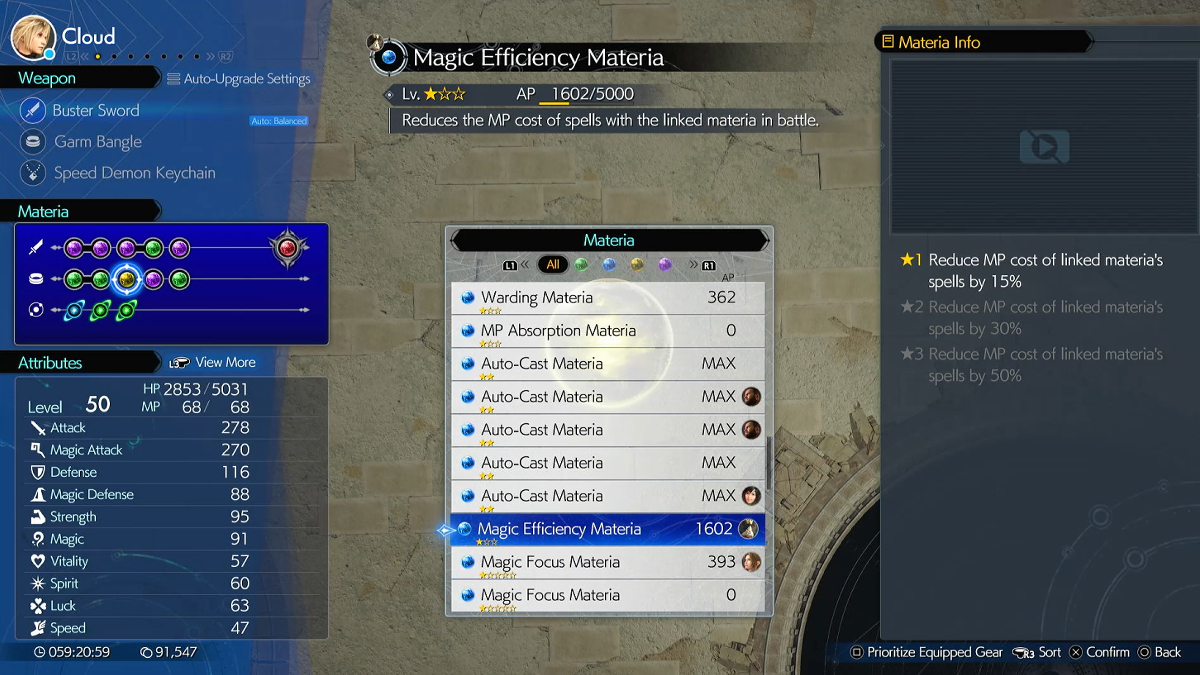 Magic Efficiency