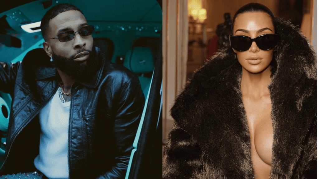 Odell Beckham Dumped Kim Kardashian Over Creepy Baby Plans Says Fans Odell Beckham Jr. and Kim Kardashian