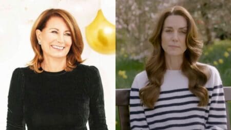 Carole Middleton and Kate Middleton