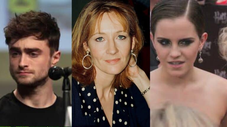 JK Rowling Wants Harry Potter Stars Daniel Radcliffe & Emma Watson To Pay For ‘Eroding’ Women’s Rights Daniel Radcliffe, J.K. Rowling, and Emma Watson