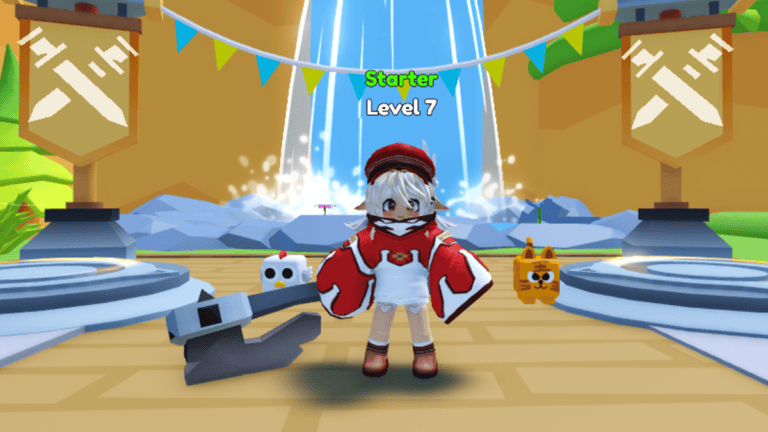 Klee in Warrior Simulator Roblox