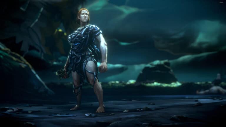 No Rest for the Wicked: Starter Guide A character poses on the beach in No Rest for the Wicked