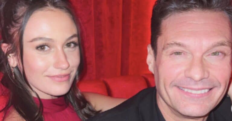 Ryan Seacrest and Aubrey Paige