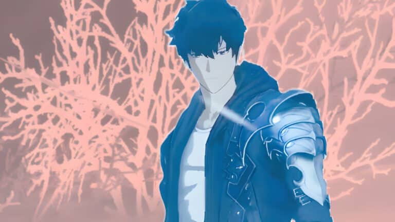 Best Stats for Sung Jinwoo in Solo Leveling Arise A close-up of Sung Jinwoo from Solo Leveling Arise