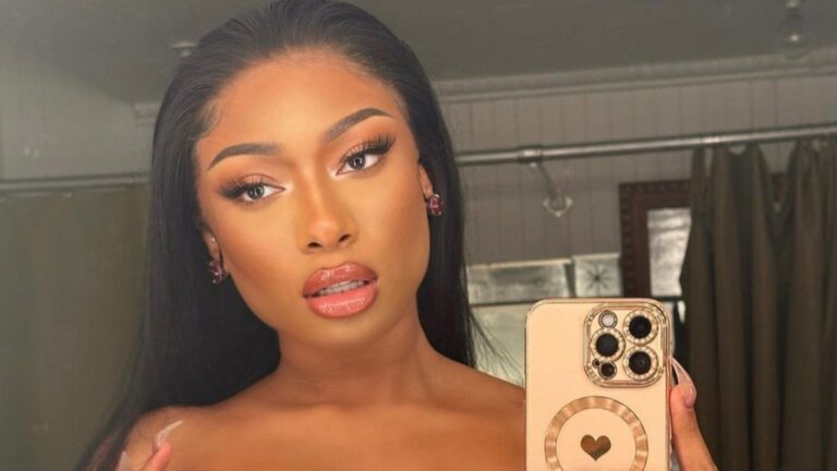 Megan Thee Stallion Faces “Severe” Sexual Harassment Allegations Megan Thee Stallion clicks a selfie