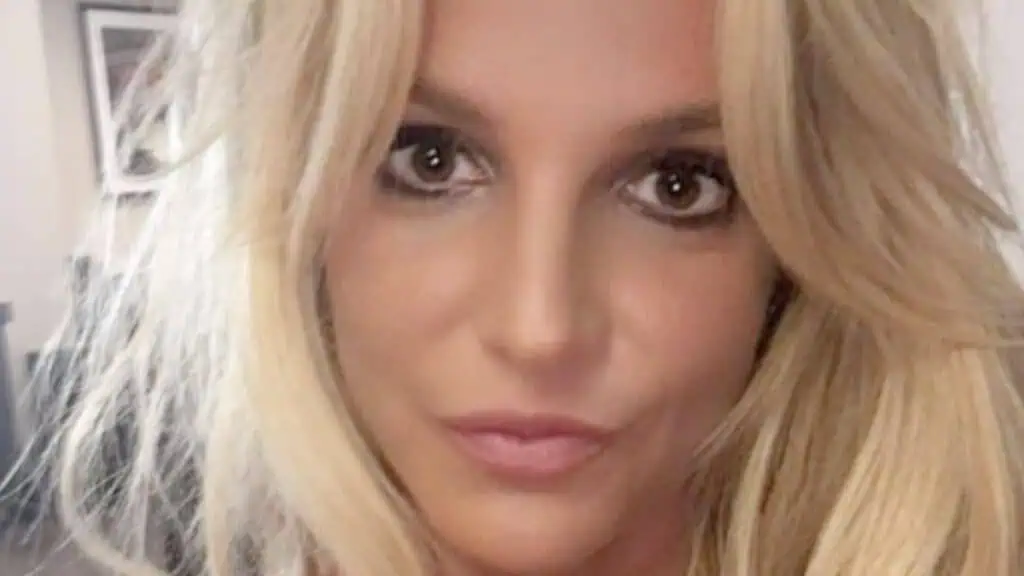 Britney Spears close up