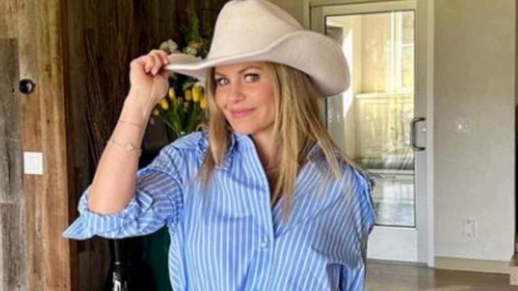 Candace Cameron Bure Says Putting ‘Faith and Family’ First Led to Leaving Hallmark Candace Cameron Bure poses in cowboy hat amid leaving Hallmark for Great American Family Channel