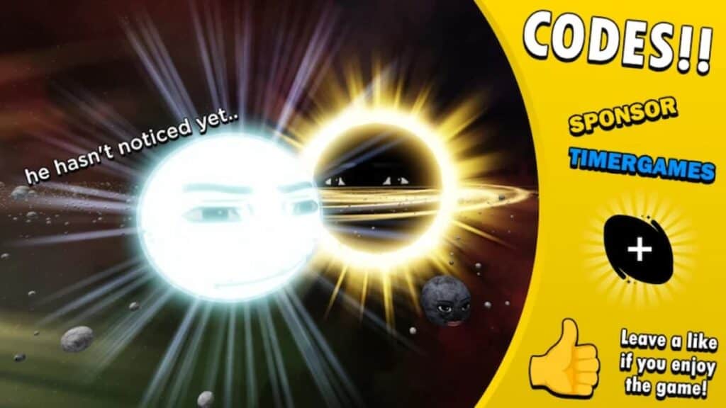 Roblox: Eat the Universe Simulator Codes (October 2024) Eat the Universe Simulator codes, Roblox