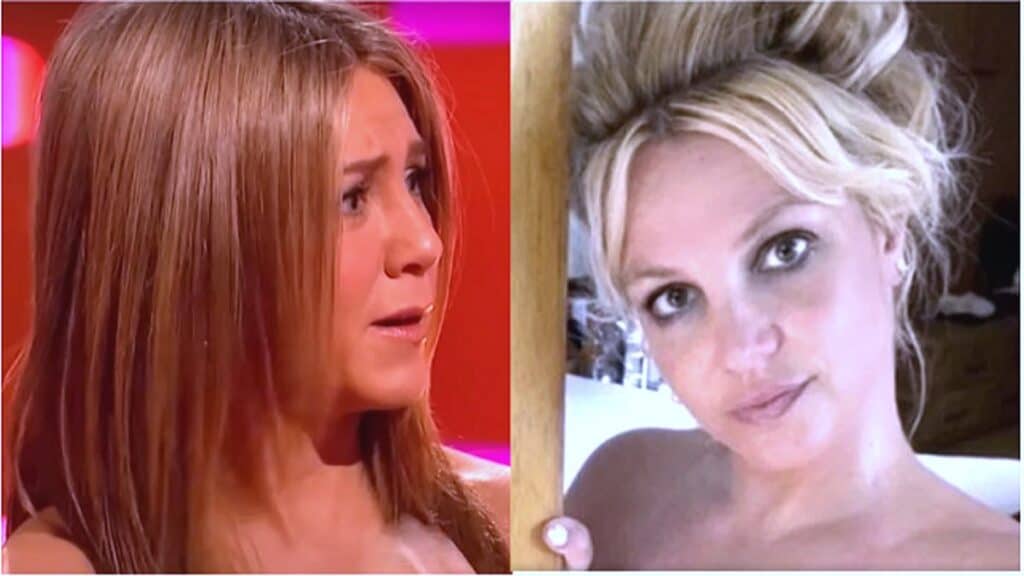 Jennifer Aniston Devastated, Determined to Rescue Britney Spears Jennifer Aniston - Britney Spears