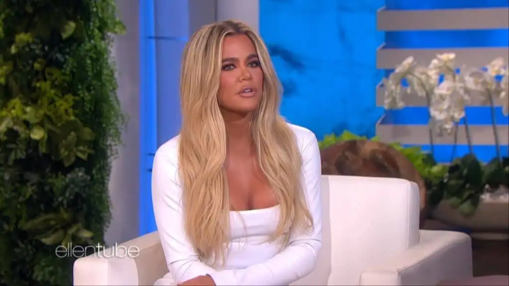 Khloe Kardashian on The Ellen Show