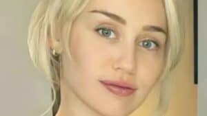 Miley Cyrus close up