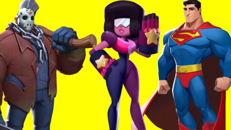 Jason Voorhees, Garnet, and Superman in MultiVersus