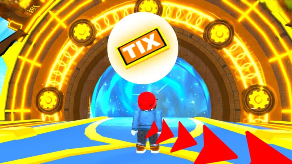 How to Get All Toilet Tower Defense Classic Event Tix (Before They Get Flushed) The player approaches a giant Tix in Toilet Tower Defense Classic