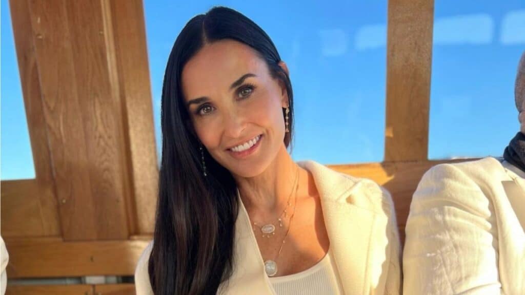 Demi Moore sans Ashton Kutcher.