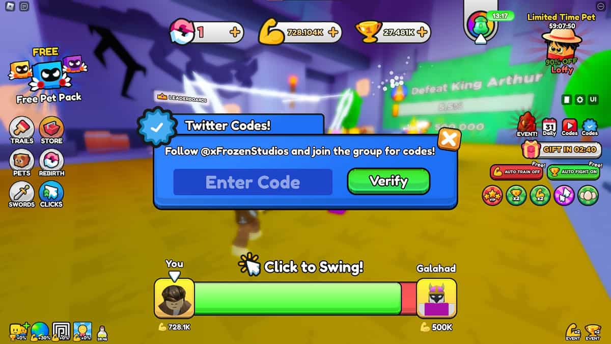 redeeming roblox codes in extalia simulator