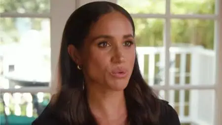 Meghan Markle talks to Princess Diana