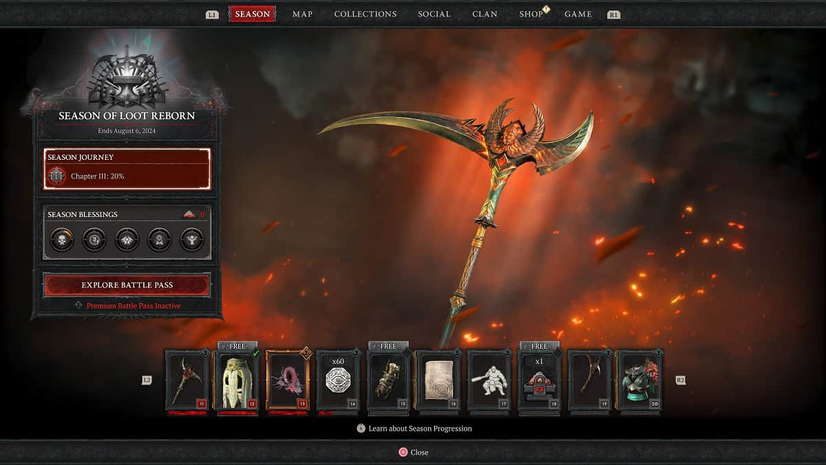 battle pass tiers and season 4 journey rewards