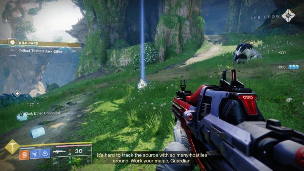 Dark Ether on the ground