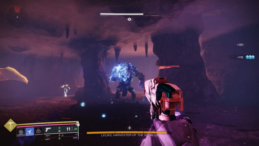 Harvester of the Witness boss fight