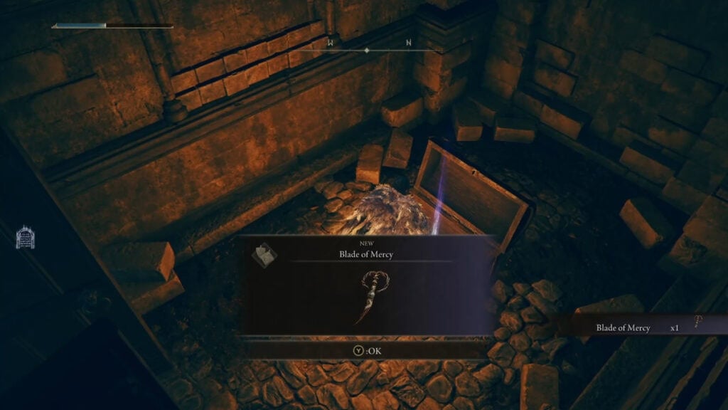 How To Get the Blade of Mercy in Elden Ring Shadow of the Erdtree The Blade of Mercy in Elden Ring Shadow of the Erdtree.