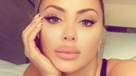 Larsa Pippen close up