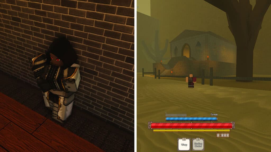 Spear Class Trainers Location in Roblox Shinobi Lineage