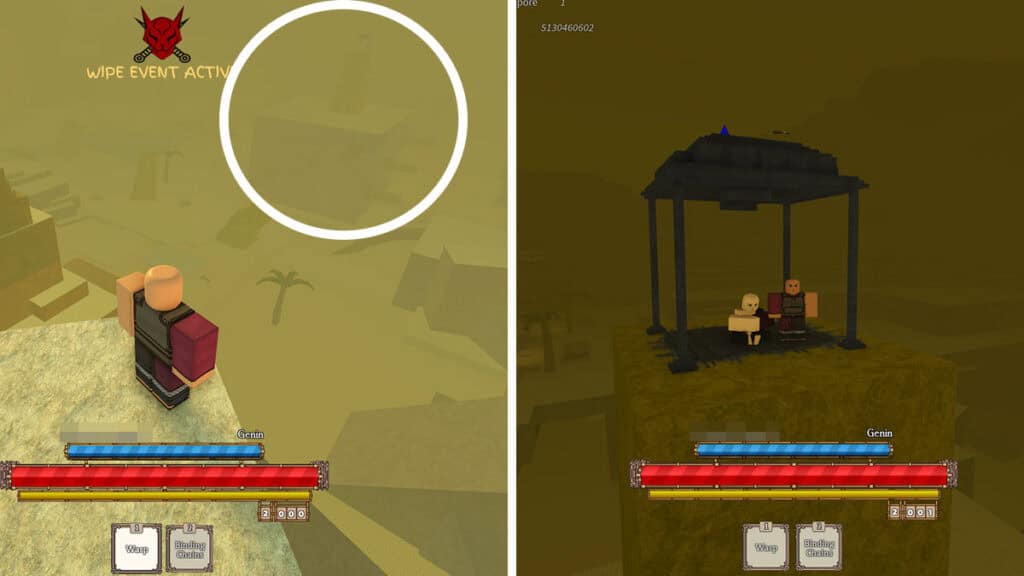 Fist Class Trainers Location in Roblox Shinobi Lineage