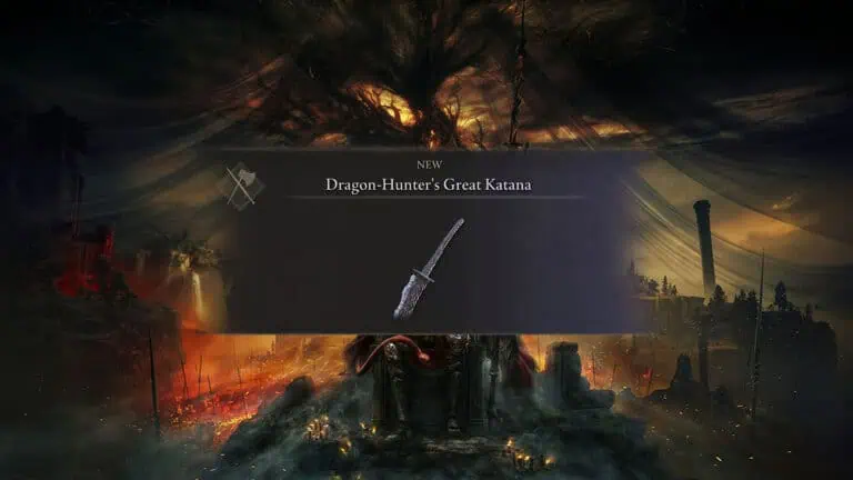 How To Get the Dragon-Hunter's Great Katana in Elden Ring Shadow of the Erdtree