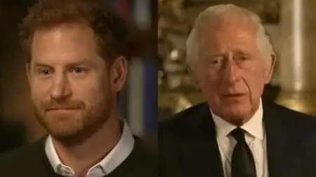 Prince Harry and King Charles