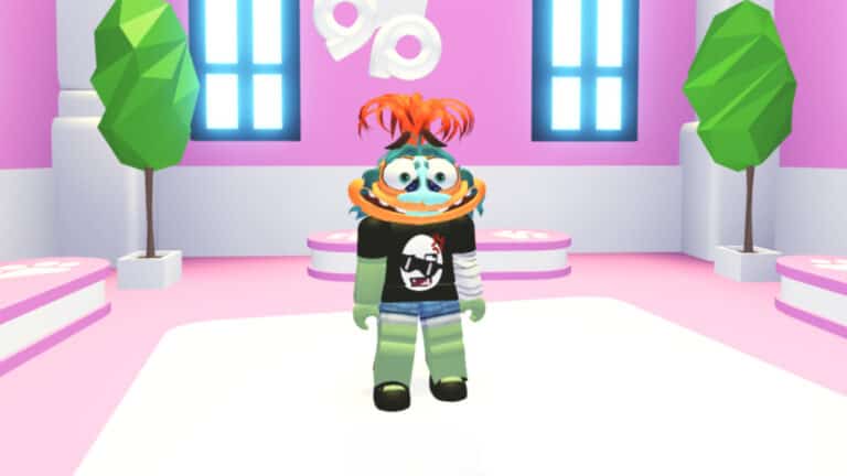 How to Turn Off Account Restrictions on Roblox and Still Stay Safe A player hangs out in a salon in Adopt Me Roblox