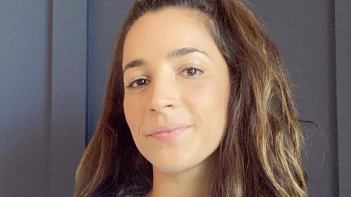 Gymnast Aly Raisman In Strapless Dress Shows Off Her ‘Butterflies’