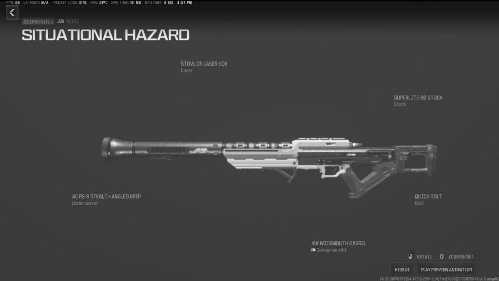 Best MORS JAK Widemouth Barrel Loadout MW3 Warzone