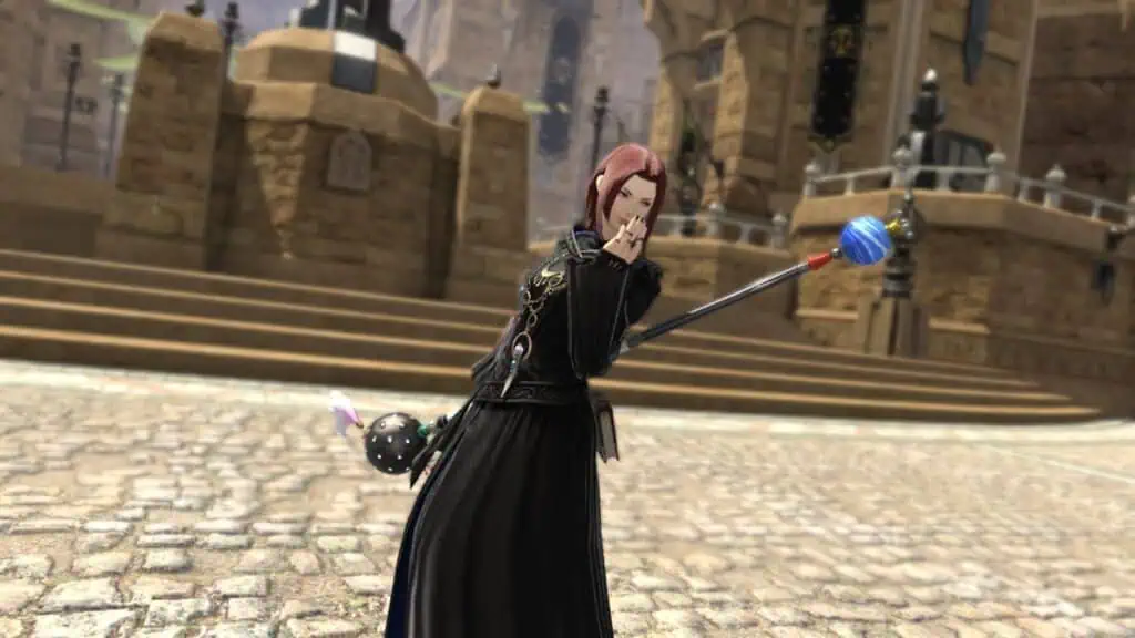 Black Mage Pose