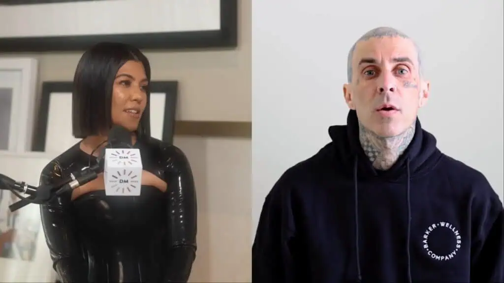 Kourtney Kardashian and Travis Barker interviews