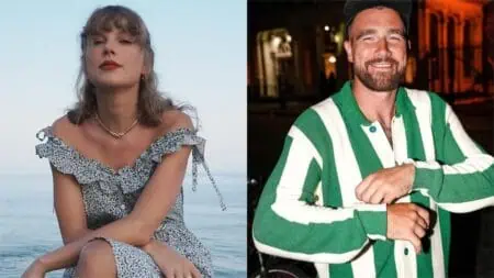 Taylor Swift and Travis Kelce