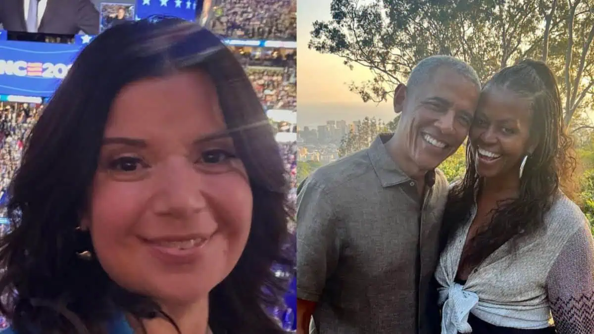 ‘Get Away From Michelle’s Man’ Fans Slam Ana Navarro for Fixing Barack Obama’s Tie