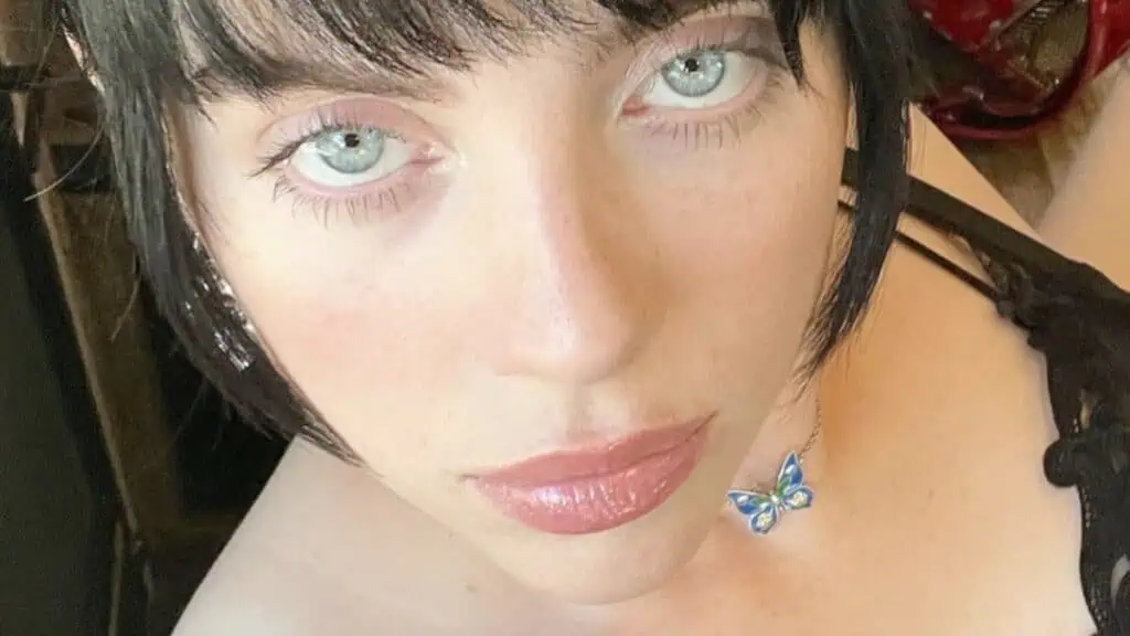 Billie Eilish close up