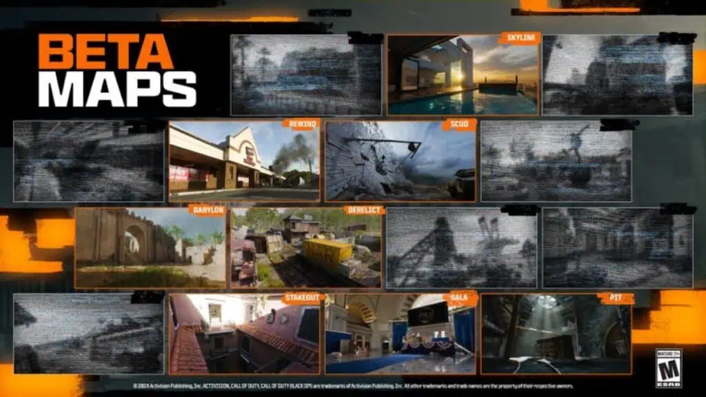 All Black Ops 6 Multiplayer Maps and Beta Maps Revealed