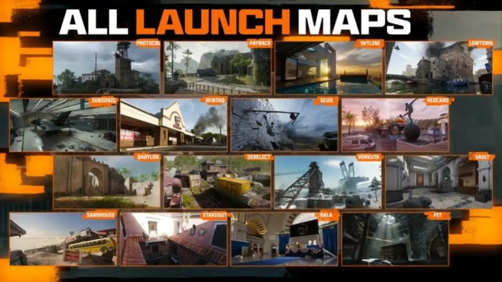 All Black Ops 6 Multiplayer Maps and Beta Maps Revealed