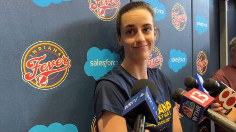 Caitlin Clark Breaks Decades Old WNBA Record: ‘Breaking Records for Fun’ Caitlin Clark interview