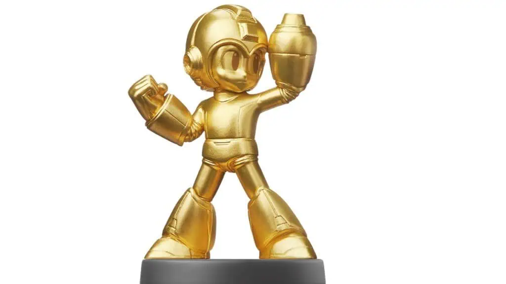 Gold Mega Man amiibo