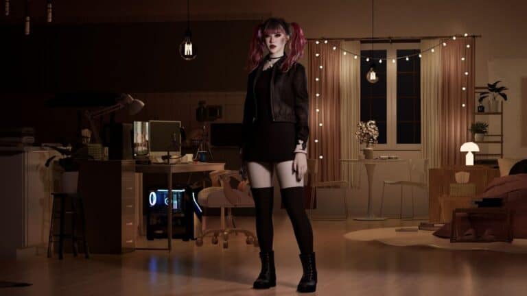 I Made An Ultra Hot Goth Waifu in inZOI I Made An Ultra Hot Goth Waifu in inZOI